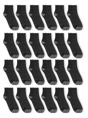 Athletic Works Men's Big and Tall Ankle Socks 12 pack 