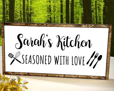 Personalized kitchen signs-gifts-decor-items-kitchen decor-art