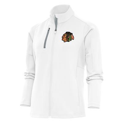 Antigua Apparel / Women's Chicago Cubs White Victory Full-Zip Hoodie