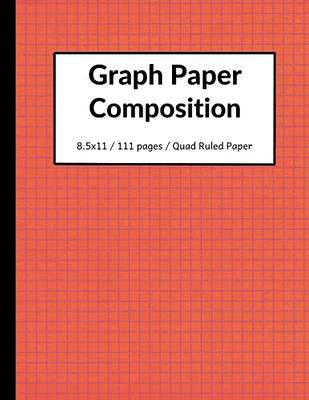 Math Graph Paper 4x4 Grid: Large Graph Paper, 8.5x11, Graph Paper  Composition Notebook, Grid Paper, Graph Ruled Paper, 4 Square/Inch, Simple  Blue (Paperback)