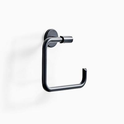 Modern Overhang Bathroom Hardware - Matte Black