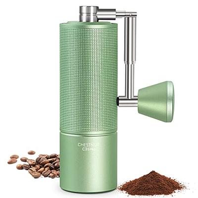 TIMEMORE Chestnut C2 Manual Coffee Grinder, Burr Coffee Grinder with 25g  Capacity, Coffee Grinder for Espresso and French Press, Exceptional  Grinding