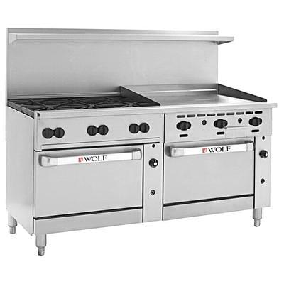 Viking 36 LP Dual Fuel Range W/ Griddle VDR73624GSSLP