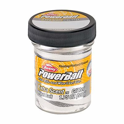 Berkley PowerBait Glitter Trout Bait, Silver Vein, Fishing Dough Bait,  Scent Dispersion Technology, Irresistible Scent and Flavor, Moldable and  Easy to Use - Yahoo Shopping