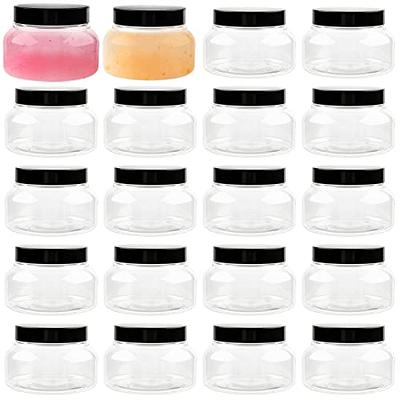Cositina 4 Pack 3.4 oz Pink Glass Jars with Rose-Golden Lids & Inner  Liners,Empty Round Storage Containers Travel Jars Pot,for Cosmetics,Gel,Eye  shadow,Makeup,Face cream Lotion - Yahoo Shopping