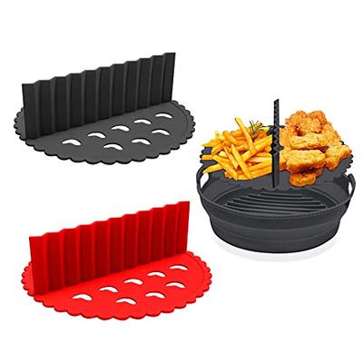 Zavor 8 qt. Air Fryer Lid with Fryer Basket Silicone Mat and Tongs  ZAVOR-ZACMILD22 - The Home Depot
