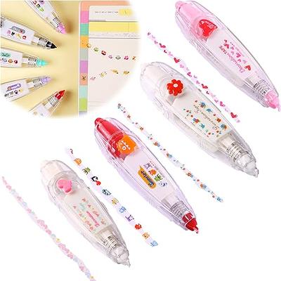 zebiceg Joyfullift Decorative Pens, DIY Cute Animals Press Type Decorative  Pen, Ally-pocket Press Type Decorative Pen, Ally-Pocket Tape Pen, Diy Lace