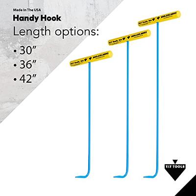 T&T Tools Handy Hook Lifting Tool – 42 Inch Single Hook End Made