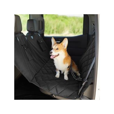 Frisco Quilted Water Resistant Hammock Car Seat Cover, Black, X-Large