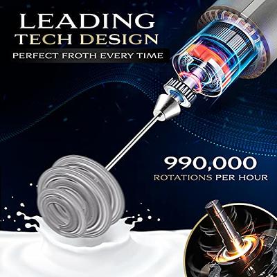 ElitaPro Luxury Edition, 'Tornado' effect Milk frother, Leading