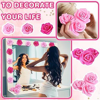  minkissy 4pcs Photo Rose Wreath Flowers Bohemia Plastic Girl :  Beauty & Personal Care