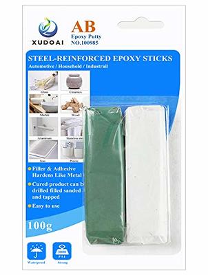 Epoxy Putty Stick, XUDOAI 100g Hard and Fast Repair Epoxy Glue Metal,  Plastic, Glass, Ceramic Multi-Purpose Cracks, Repair Fills for Quick Fixes  - Yahoo Shopping