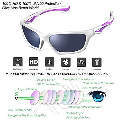 ACBLUCE Kids Sunglasses for Girls Boys Polarized Sports Children Toddler  Glasses for Age 3-7 - Yahoo Shopping