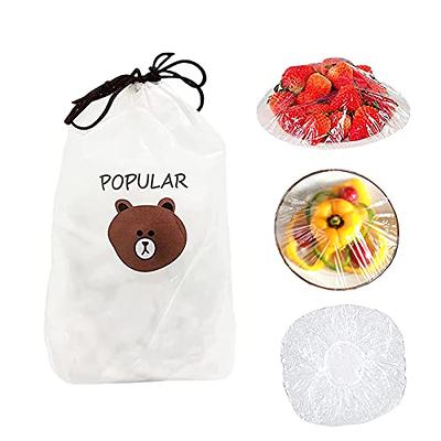 Storage Fresh Keeping Elastic Reusable Universal 500PC Food Bags