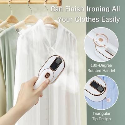 Mini Steam Iron, 2024 Handheld Portable Mini Ironing Machine, Travel  Garment Steamer Iron: Wrinkle-Free Perfection for Clothes, Fast Preheating  Steam Dry Ironing for Dress Shirt (Green) - Yahoo Shopping