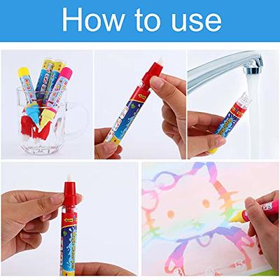 Outus 12 Pcs Water Doodle Pens Water Drawing Doodle Pens, Replacement Water  Markers Pens for Book Toddlers Kids Doodle Mat Water