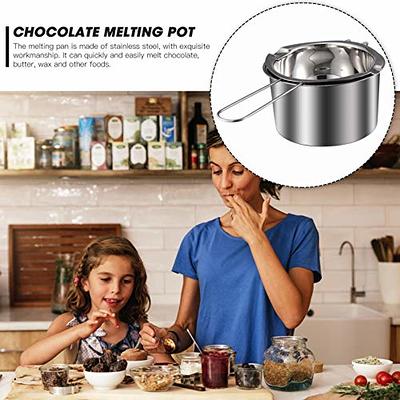 EXCEART Chocolate Melting Bowl 1 Set Stainless Steel Double Boiler Pot  Cheese Melting Pot Chocolate Melting Pot Wax Melting Pot for Home Use  Candle Making Supplies - Yahoo Shopping