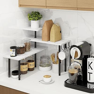 Countertop Corner Shelf Organizer for Kitchen and Bathroom