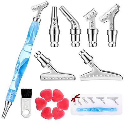 Heyseri 16 Pieces Diamond Painting Pen Accessories, 45° Ergonomic