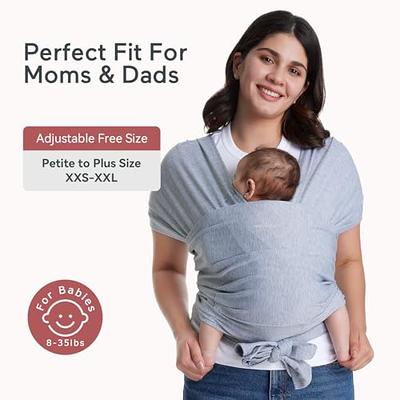 Convenient Hands-Free Baby Wrap Carrier