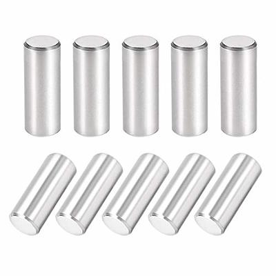 uxcell 50Pcs 1.5mm x 8mm Dowel Pin 304 Stainless Steel Shelf Pegs Support  Shelves Silver Tone