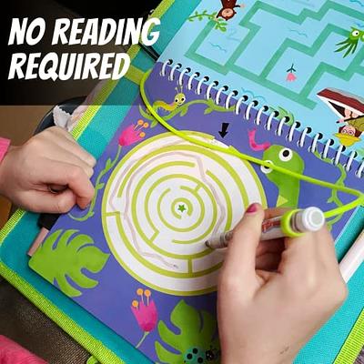 Crayola Color and Erase Reusable Activity Board, Gift for Kids, Ages 3, 4, 5, 6