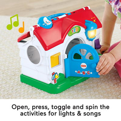 Fisher-Price Laugh & Learn Baby to Toddler Toy, Around the Town Learning  Table with Music Lights & Activities for Ages 6+ Months