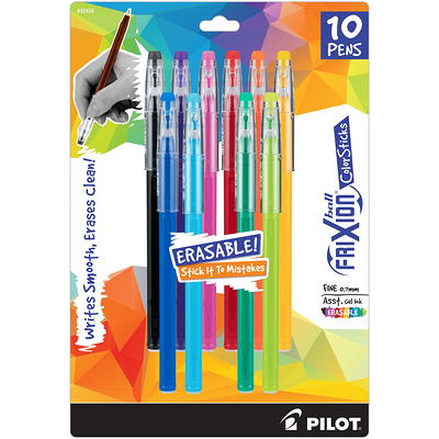 Zebra Pen Doodlerz Gel Stick Pen, Bold Point, 1.0mm, Assorted Neon Colors,  10 Pack