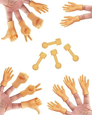 AQKILO® Tiny Hands Miniature Finger Puppets with Holding Sticks, Weird  Stuff Random White Elephant Gifts, TikTok Toys, 18 Pieces - Yahoo Shopping
