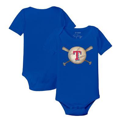 Youth Tiny Turnip White/Royal Chicago Cubs Stitched Baseball 3/4-Sleeve Raglan T-Shirt Size: Small