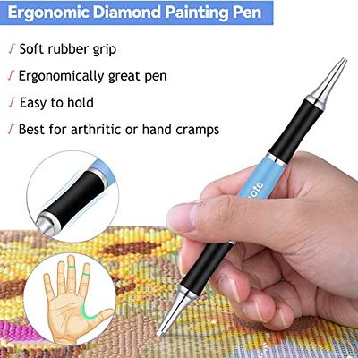 DIY Diamond Painting Tool Point Drill Pens New Resin Pen With Thread Design  Metal Multi-placer Replacement Pen Heads Accessories