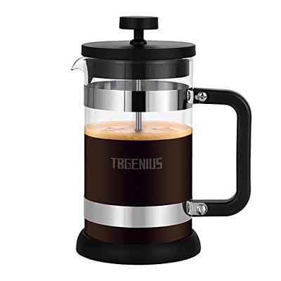 Jineelo French Press Coffee Maker, Copper 304 Stainless Steel Coffee Press  With 4 Filter Screens, Cold Brew Coffee & Tea Press Glass For Camping,  Travel & Gifts. 34 Ounce. - Yahoo Shopping