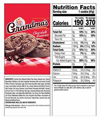 Grandma's® Brand Vanilla Flavored Mini Sandwich Creme Cookies, 6 Count