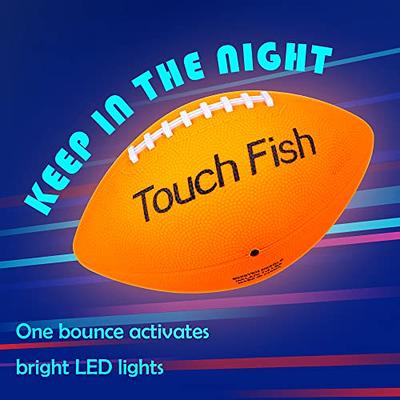 : GlowCity Glow in The Dark Football - Light Up, Official Size  Footballs - LED Lights and Pre-Installed Batteries Included﻿ : Toys & Games