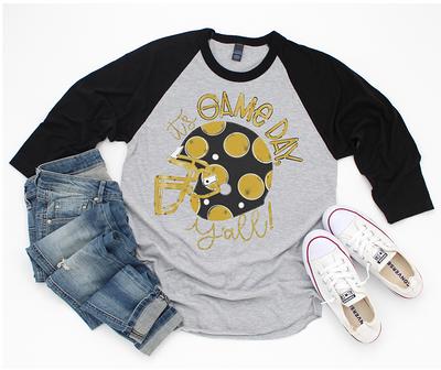 Baseball Game Day Raglan T-Shirt