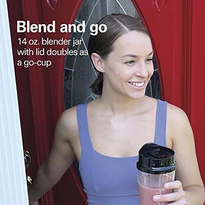 Personal Blender for Shakes and Smoothies with 14oz Travel Cup and