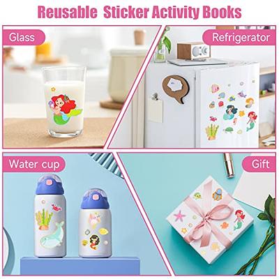 Reusable Sticker Book for Kids Ages 3+ Preschool Learning Activity