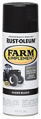 Rust-Oleum Stops Rust 12 oz. Protective Enamel Flat Black Spray Paint (6-pack)