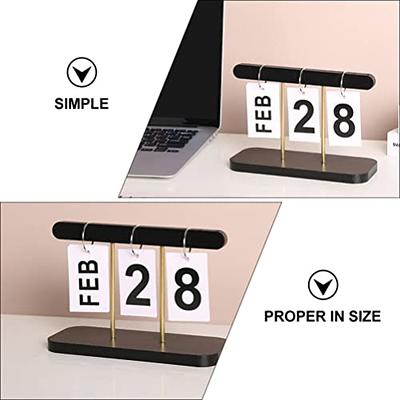 2023-2024 Wooden Desk Calendar, Gifts for Coworkers, Office