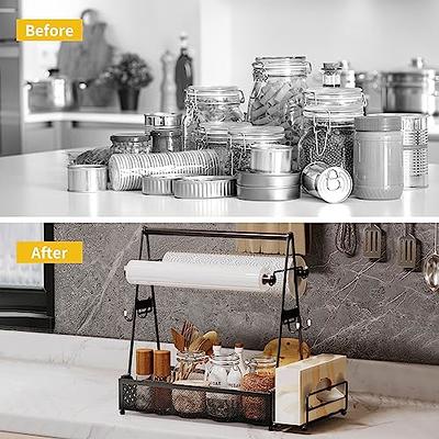 Superior Trading Co. Stainless Steel Caddy Organizer — Kitchen  Organization, Condiment & BBQ Utensil, Picnic, Grill Camping Accessories  Paper Towel