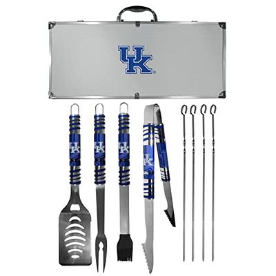 NFL Siskiyou Sports Fan Shop Buffalo Bills Steel Tailgater BBQ Set w/Case 8  piece Gray