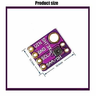 2pcs DHT11 Temperature Humidity Sensor Module Digital Temperature Humidity  Sensor 3.3V-5V with Wires for Arduino Raspberry Pi 2 3 (2pcs DHT11)