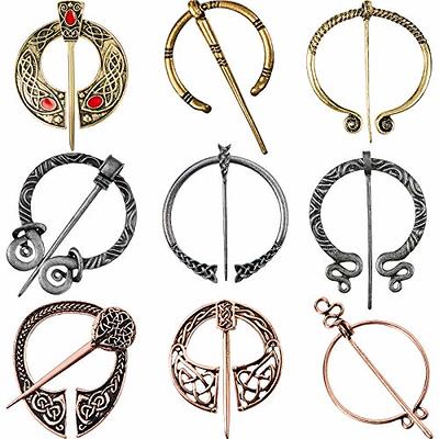 Celtic Penannular Cloak Pin Brooch