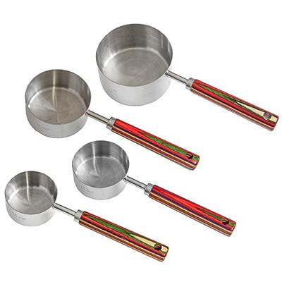 Chef Craft 4 Piece Nesting Stainless Steel Measuring Spoon Set - 1