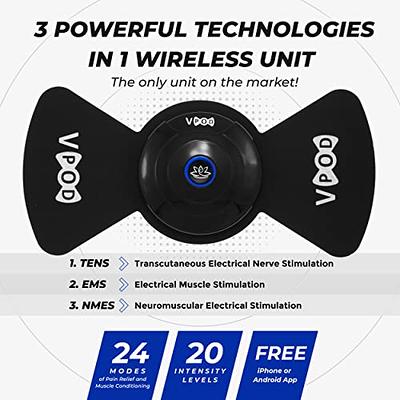 Equate Tens & EMS Pain Therapy Device, Electric Muscle and Nerve Stimulator for Effective Pain Management, Size: One Size