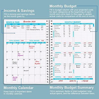 Budget Planner And Bill Organizer Monthly Bill Organizer With Pockets And  Months