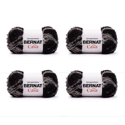 Bernat® Casa™ #6 Super Bulky Polyester-Acrylic Yarn, Gray Shade