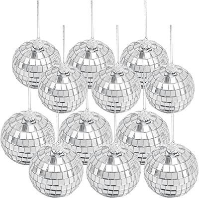 30 Pcs Mirror Disco Ball Different Sizes Hanging Disco Ball with Rope 70s  90s Party Mini Balls Ornaments Reflective Disco Ball for Wedding Party Cake  Decor (3.94/3.15/1.97/1.18 Inches) - Yahoo Shopping