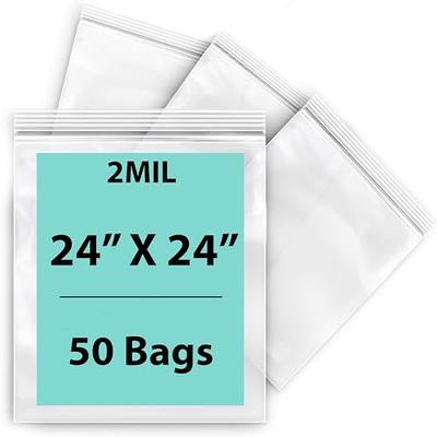 Plastic Bags for Clothes,YACEYACE 100pcs 7 x 11 inch Zipper Frosted Bags for Clothes T-Shirt Bags Clothing Bags Zipper Plastic Packing Bags Poly