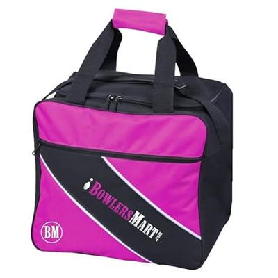 Turbo 3 Ball Pursuit Slim Triple Tote Bowling Bag- Black/Pink